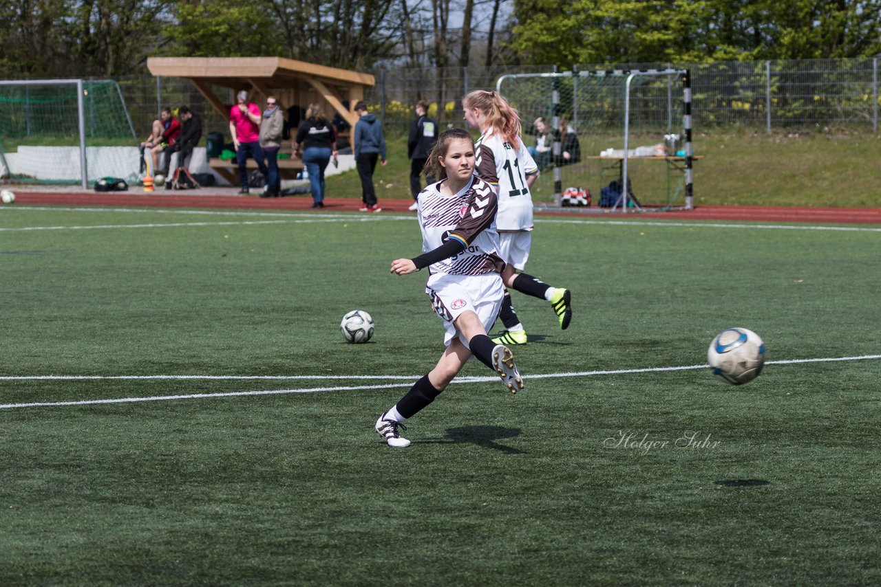 Bild 134 - B-Juniorinnen Ellerau - St. Pauli : Ergebnis: 1:1